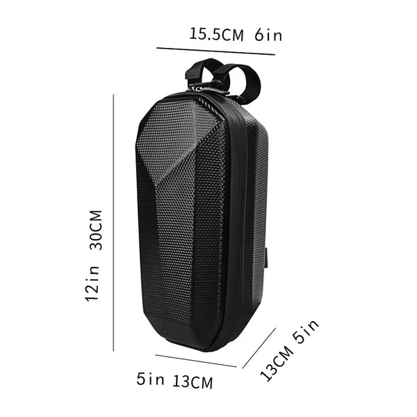 Bicycle bag size