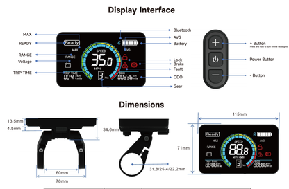 Globalkeep K6 Pro Smart Display with App & NFC Connectivity