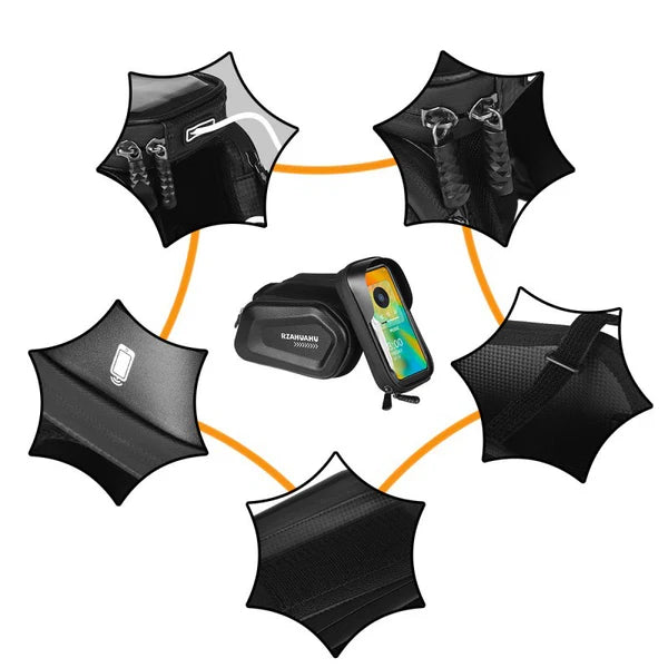 Globalkeep eBike Bag With Mobile Phone Holder